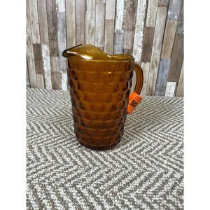 Amber Colored Vintage Glass